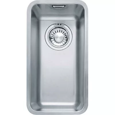 NEW Franke Kubus KBX 110-20 0.5 Bowl Reversible Stainless Steel Kitchen Sink • £159.99