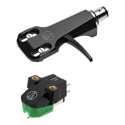 Audio Technica AT-VM95E H Headshell Cartridge Combo Kit • $99