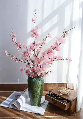 YIBELAAT Artificial Flowers Cherry Blossom Branches Fake Flowers Cherry Blos... • $49.81