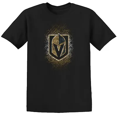 Vegas Golden Knights Abstract T-Shirt - Adult And Kids Sizes • $15.57