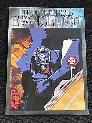 Neon Genesis Evangelion Card CH24 EVA-00 ' SEGA BANDAI 1996 Japanese F/S • $8.99