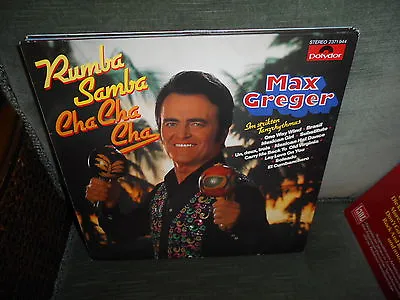 Max Greger Rumba Samba Cha Cha Cha (LP) Germany 1979 EX/VG+ • $11