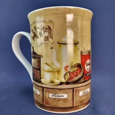 Masterpiece Collection Ceramic Coffee Mug Vintage Look • $9.03