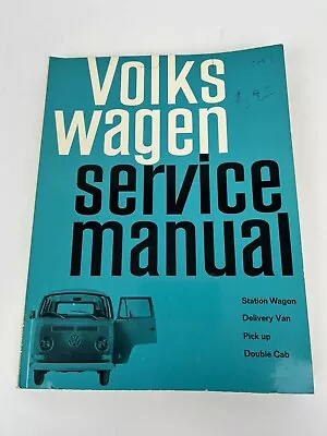 Volkswagen Service Manual 1970 Station Wagon Pickup Double Cab Delivery Van • $34.99