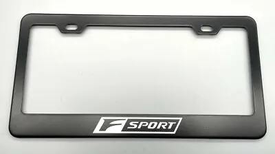 Lexus F Sport Black License Plate Frame Stainless Steel With Laser Engraved • $12.95
