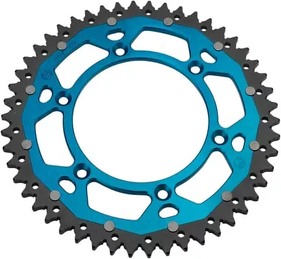 Moose Dual Ring Rear Sprocket 52T Blue #1210-1489 Fits Yamaha • $69.95