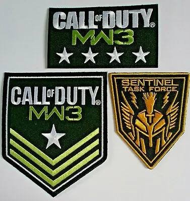 Rare Call Of Duty Modern Warfare 3 - Iron On Patches - Ps4 Wii X_box Ps3 • $3.72