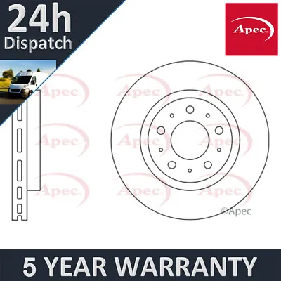 Fits Volvo V70 850 C70 S70 960 V90 S90 Apec Front Brake Disc 91407593 • $52.38