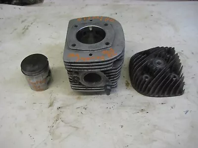 Vintage Snowmobile1972 Arctic Cat Panther 340 Engine PTO Cylinder Head & Piston • $49.99