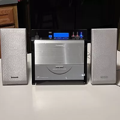 Panasonic SA-EN7 CD Stereo System MP3/CD-R/RW AUX-IN - No Remote / WORKS GREAT. • $55