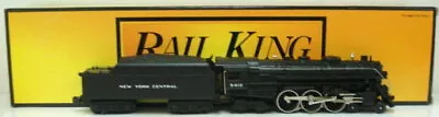 MTH 30-1146-1 O Gauge NYC 4-6-4 Hudson Steam Locomotive & Tender #5412 W/ PS1 EX • $191.75