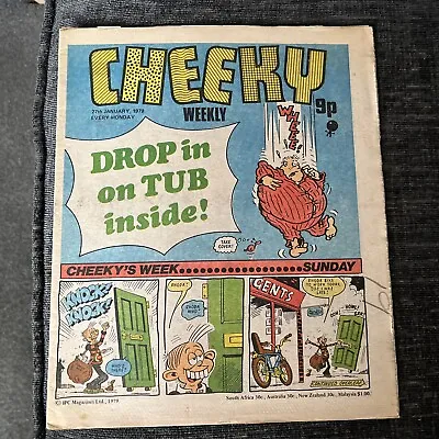 Cheeky Weekly Comic - 27 January 1979 • £3.99