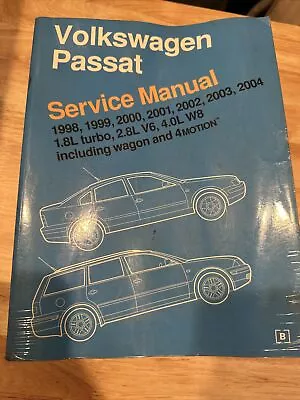 Volkswagen Passat Service Manual : 1. 8L Turbo 2. 8L V6 4. 0L W8: Including... • $59