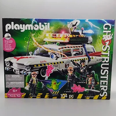 Ghostbusters Playmobil 70170 Ecto-1A Car Playset With Lights And Sound Effects  • £79.95