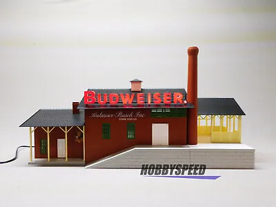 LIONEL BUDWEISER BREWERY BUILDING BUILDING O GAUGE Railroad Bud Beer 2229190 NEW • $149.13