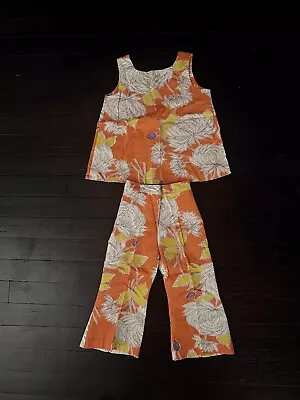 $19.99 • Buy Vintage 1970s Baby Clothes Girl Lot - Bell Bottoms Size 2