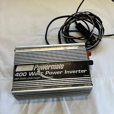 Coleman Powermate 400 Watt Power Inverter PMP400 800W Peak Surge Tested Works • $20