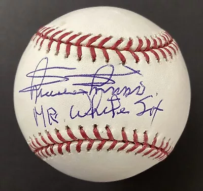 Minnie Minoso Signed Baseball Selig HOF Autograph Mr White Sox Inscription MLB • $224.99