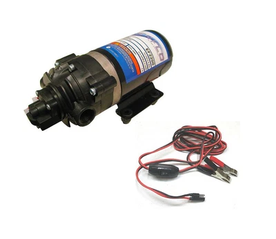 $79.99 • Buy E22000 Water Pump W/ Wire Power Harness 2.2GPM 70psi 12 Volt Diaphragm ON Demand