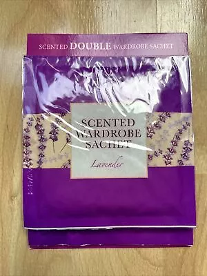 Scented Wardrobe Double Sachet Lavender Cupboard Freshener Fragrance • £2.49