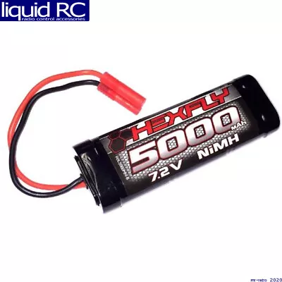 Redcat Racing HX-5000MH-B2 Hexfly 5000mAh Ni-MH Battery - 7.2V With Banana 4.0 C • $41