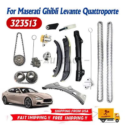 Timing Chain Kit 323513 For Maserati Ghibli Levante Quattroporte 3.0TT V6 Engine • $142.85