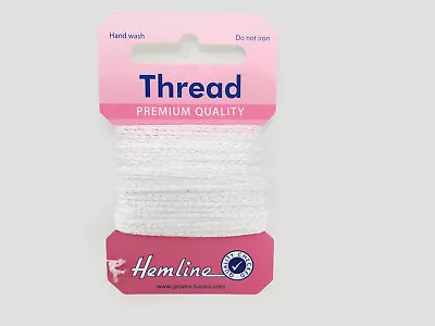 Hemline Metallic Glitter Thread X 10m Premium Sewing Craft Sparkle Colour Choice • £1.75