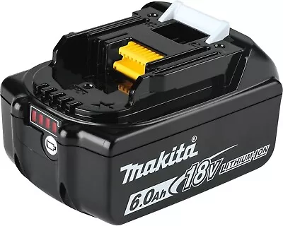 Genuine Makita 18v 6.0ah Lithium-ion Battery UK STOCK • £59.99