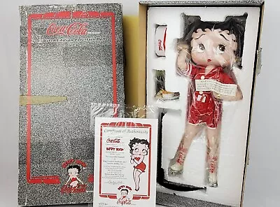 £235.95 • Buy Betty Boop Coca Cola Betty’s Diner Porcelain Doll Carhop Waitress 15  Limited Ed