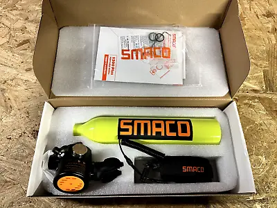 SMACO Mini Scuba Tank 0.5L Portable Scuba Diving Tank Support 6-12 Minutes • $119.99