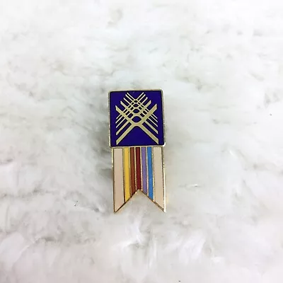 Vintage Ameritech Tenth Pan Am Games Volunteer Lapel Pin 1987 Blue • $5.82