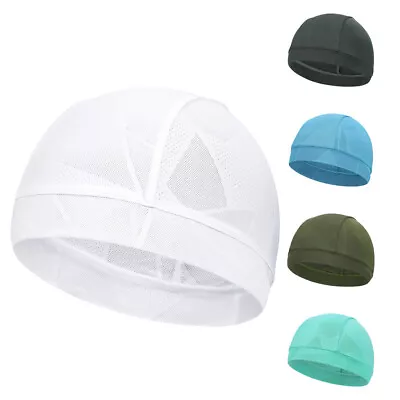 Cooling Helmet Liner Sweat Wicking Beanie Cap Head Wrap Skull Cap For Men Women • $6.97