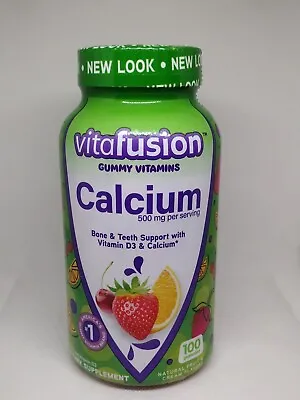 Vitafusion Calcium Gummy Vitamins 500mg 100 Gummies. Exp: 03/2025 • $15.99