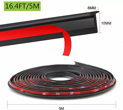 5M Sealing Strip Inclined T-shaped Edge Trim For Automobile Car Edge Trim Parts • $10.29