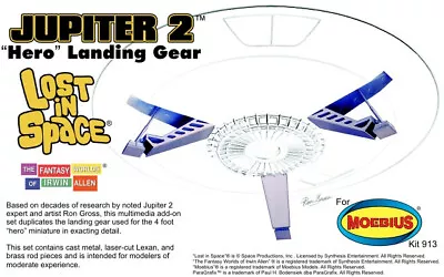 Lost In Space Jupiter 2 II 18  Hero Landing Gear Model Kit 18LPG05 • $89.99