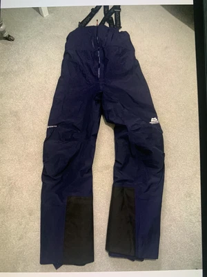 £250 • Buy Mountain Equipment Men’s Havoc GTX Waterproof Pant Size Medium 32” Blue Cosmos