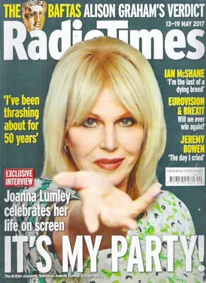 £4.95 • Buy RADIO TIMES IT'S MY PARTY Lumley Eurovision McShane May 2017 Magazine Collectors