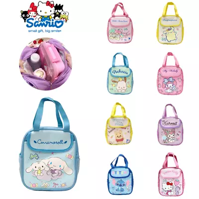 Bag Sanrio Lunch Foods Picnic Camping Portable Large Insulated Thermal Capacity • $16.42