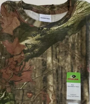 Mossy Oak Camo Tee T-shirt Youth Boys Kids S • $7.99