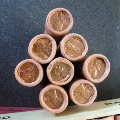 1961-D **Original Bank Wrapped** Uncirculated Lincoln Cent Roll - OBW Penny • $8.99