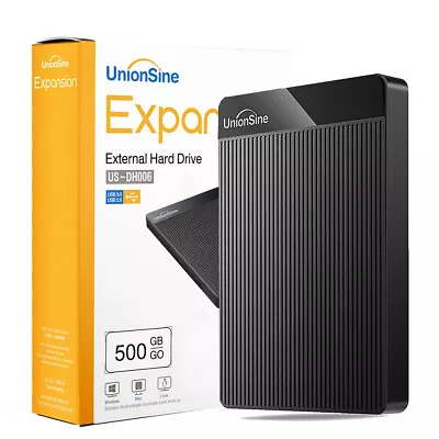 2.5Inch External Hard Drive 1TB 2TB 4TB External Hard Disk For PC Laptop Desktop • £11.20