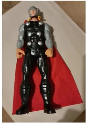 Thor Marvel Hasbro 2013 Avengers Titan Heroes Action Figure Toy 12 Inch 30 Cm GC • £5.50