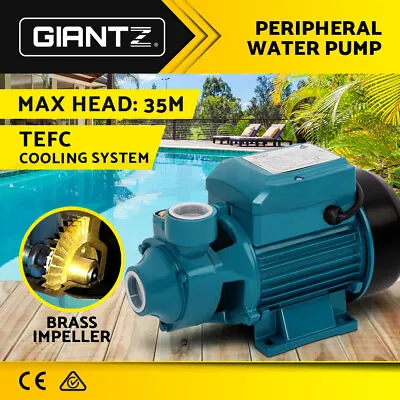 $81.95 • Buy Giantz Peripheral Pump Water Garden Boiler Car Wash Irrigation Electric QB60
