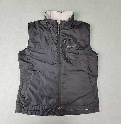 Marmot Vest Womens Large Black Windbreaker Lightweight • $22