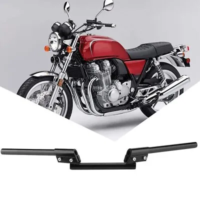 Motorcycle 7/8  Diameter Universal Handlebars Bars Rise For Cafe Racer Custom • $39.99