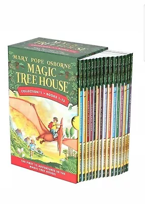 [NEW] Magic Tree House Collection 1: 1-15 Book Box Set • $46.95