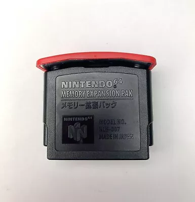 OEM N64 Expansion Pak Pack Official Nintendo 64 Memory Pack Original NUS-007 • $45
