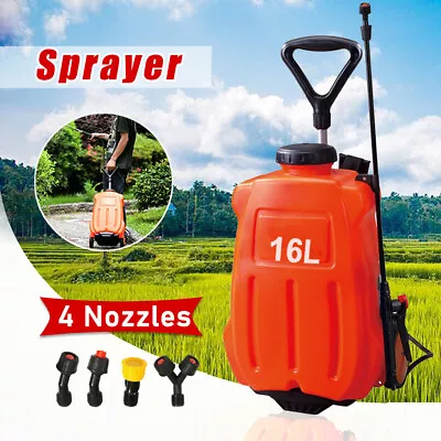 16/20 Litre Electric Weed Sprayer Rechargeable Battery Backpack Farm Garden AU • $67.99