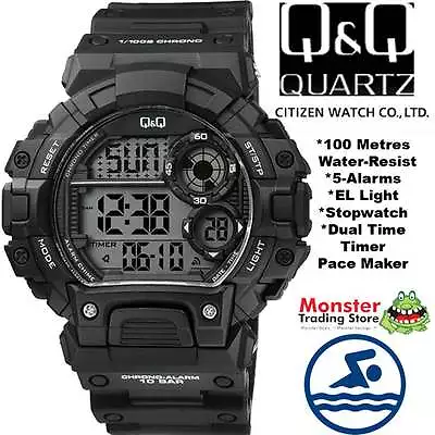 Aussie Seller Gents Digital Watch Citizen Made M144j001 100m Rp$99.95 Warranty • $79.99