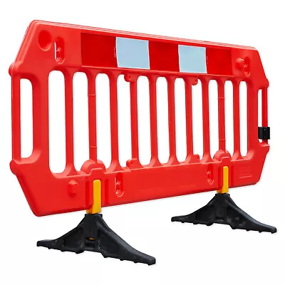 2 Meter Traffic Management Road Barrier - CHAPTER 8 Safety Street Barrier Orange • £376.99